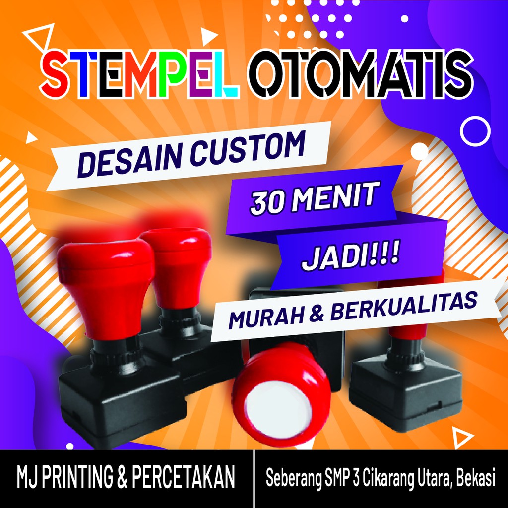 

Stempel Custom Otomatis / Warna Murah Berkualitas