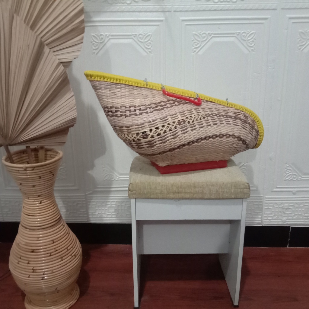 Kiso ayam motif bahan penjalin (rotan) kiso ayam mewah limited edition