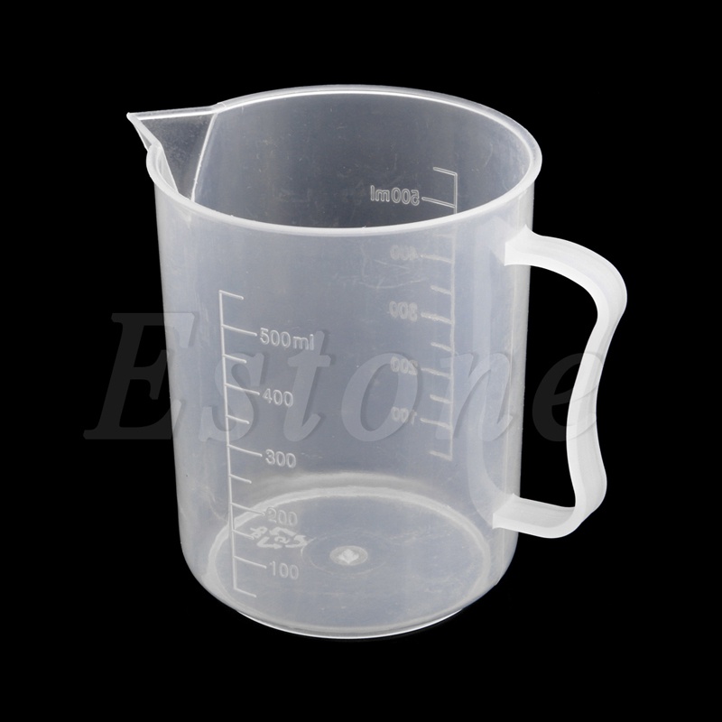 Gelas Ukur Plastik Mary150 /250 /500 /1000/2000ML Jug Pour Spout Surface Dapur 1Pc