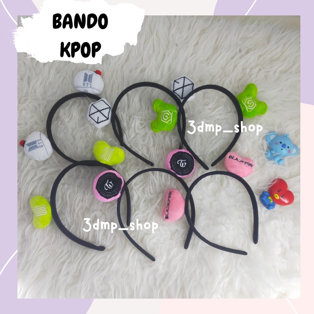 BANDO BANDANA KPOP BTS GOT7 EXO BLACKPINK TWICE NCT