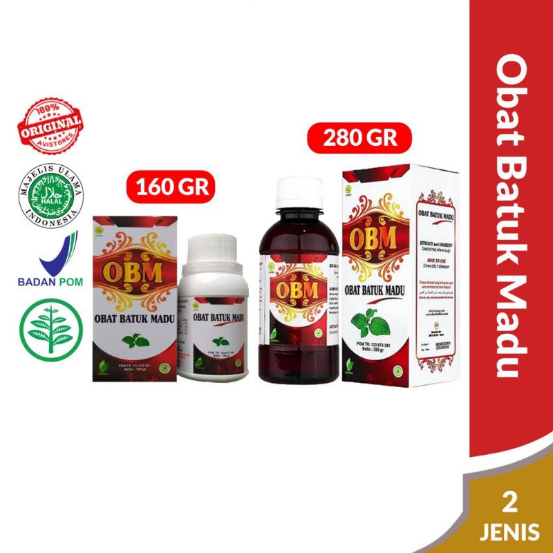 

OBM Obat Batuk Madu (Plus Gamat) | Untuk Batuk dan Flu
