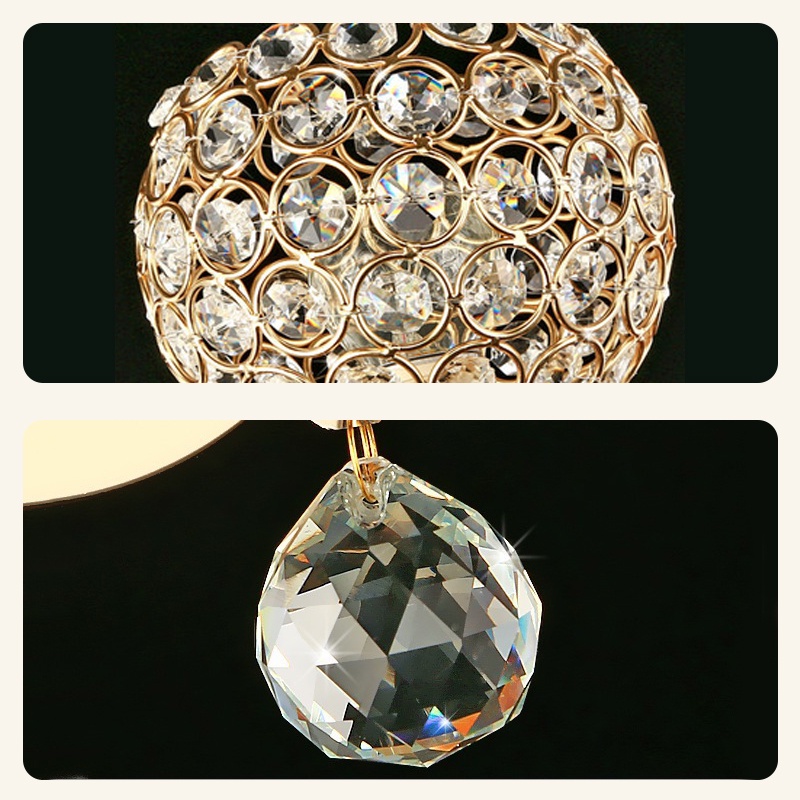 Lampu Dinding Kristal Gaya Modern Untuk Dekorasi Rumah Wall lamp E27