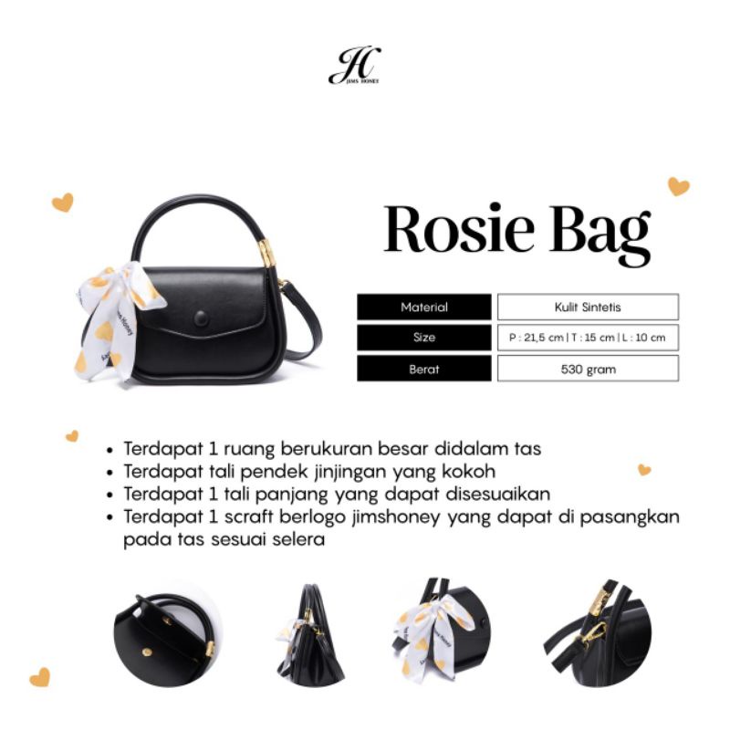 ROSIE BAG TOTEBAG TAS SLEMPANG JIMSHONEY