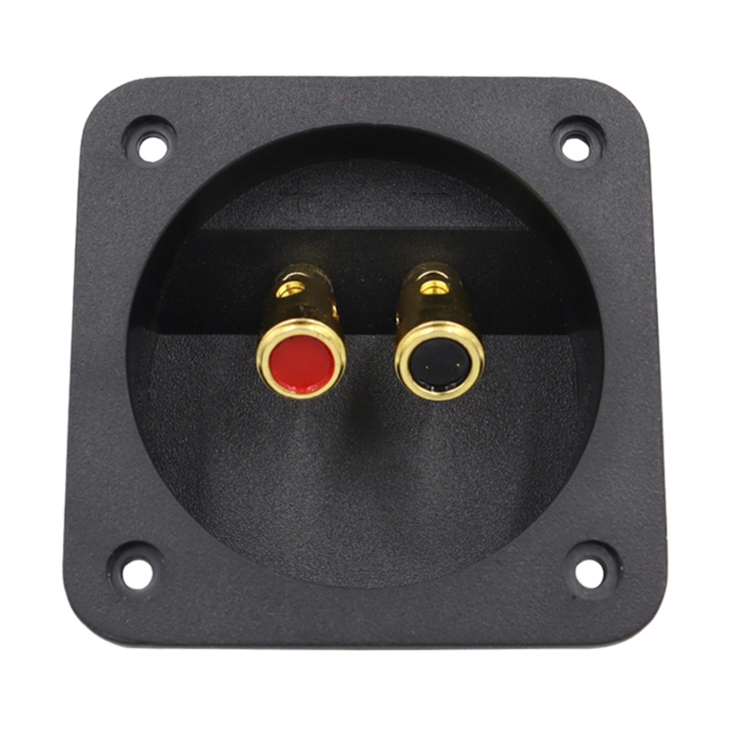 Zzz 2pcs Konektor Terminal Subwoofer Stereo Untuk Panel Belakang Speaker