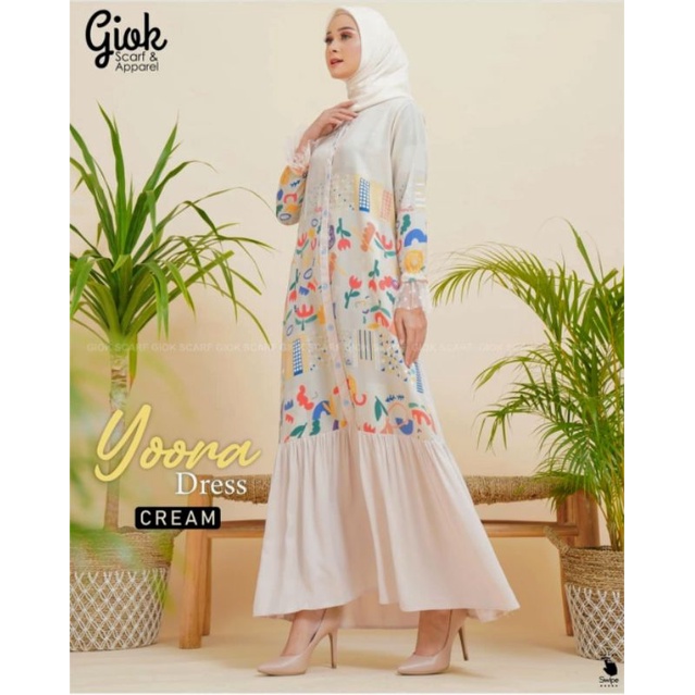 GIOK YOORA DRESS CREAM