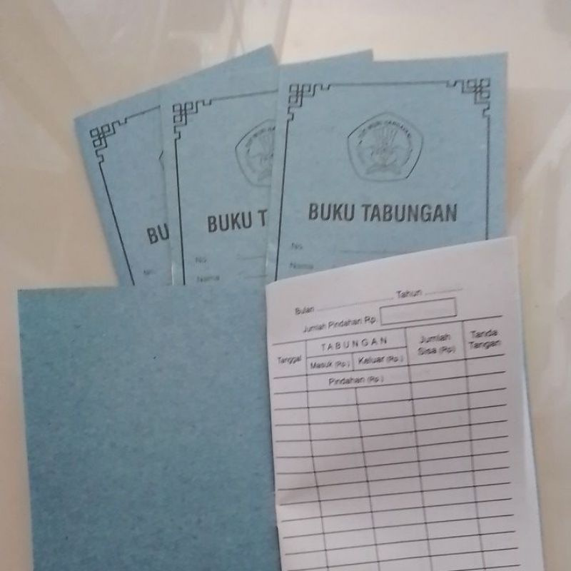 

buku tabungan