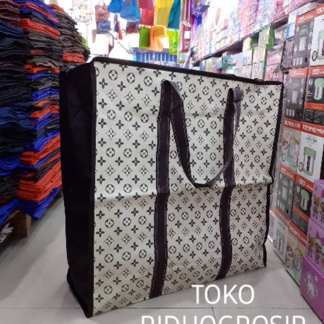 TAS BAHAN JUMBO.58 x 57 x 20.TAS BAHAN TERPAL.TAS BELANJA.TAS LOUNDRY.