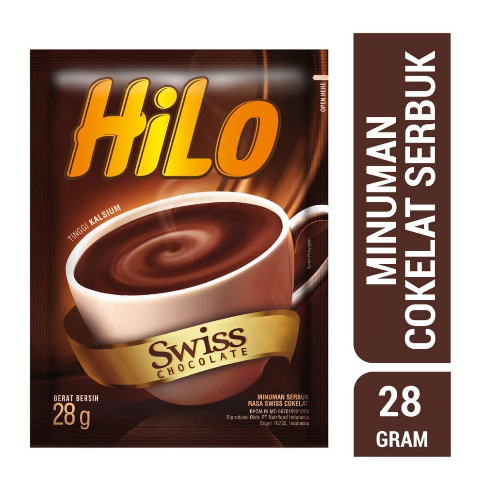 

PROMO HILO SWISS CHOCOLATE (10 SCH) - MINUMAN COKLAT TINGGI KALSIUM TERMURAH