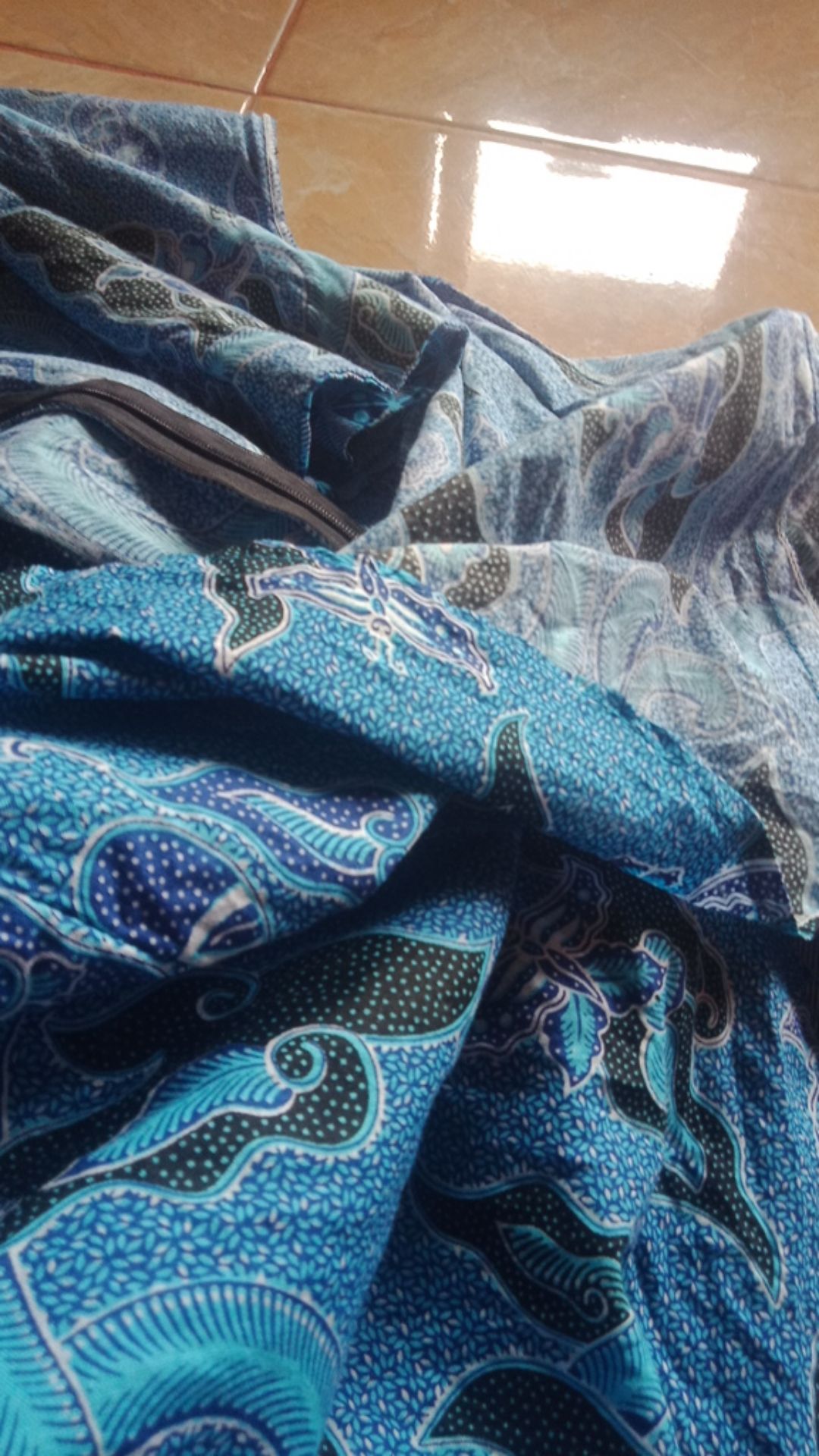 Batik Dolby Dolbi Dobby Doby Tenun Sutra Tulis Katun Atbm Baron Atasan Batik Wanita Sogan Srg308