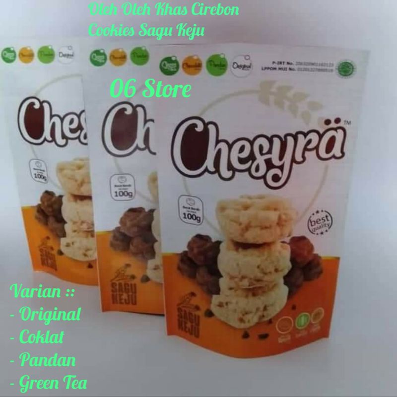 

Chesyra Cookies Sagu Keju Oleh Oleh Khas Cirebon Jeh