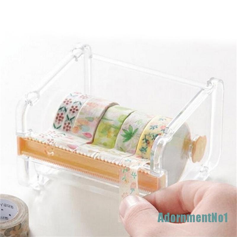 (AdornmentNo1) Dispenser Selotip / Washi Tape Untuk Meja