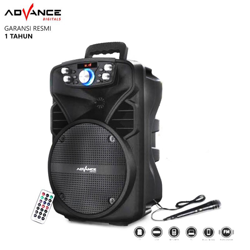 SPEAKER  BLUETOOTH +MIC+REMOTE ADVANCE H-801N