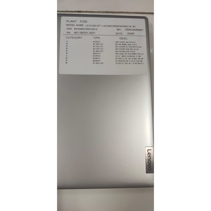 Lenovo Ideapad Slim 1 14ADA05 AMD Athlon 3050 4GB