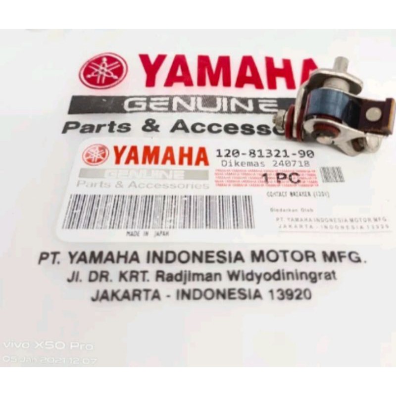 Platina Yamaha V80 - RX 100 Original