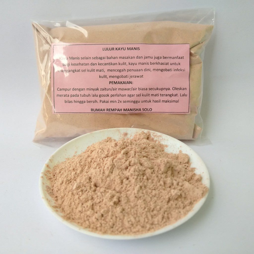 Lulur Kayu Manis Cinnamon Scrub Rumah Rempah Manisha Solo 100gr