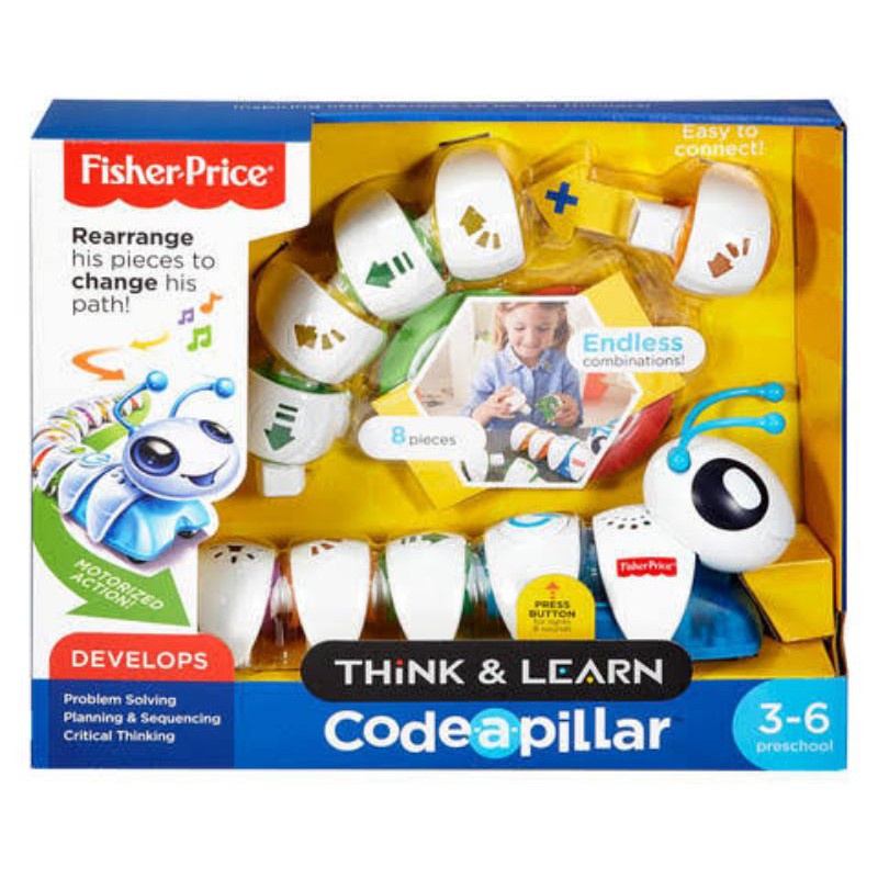 Fisher Price Think & Learn Code-a-Pillar | Mainan Anak | Mainan Edukasi