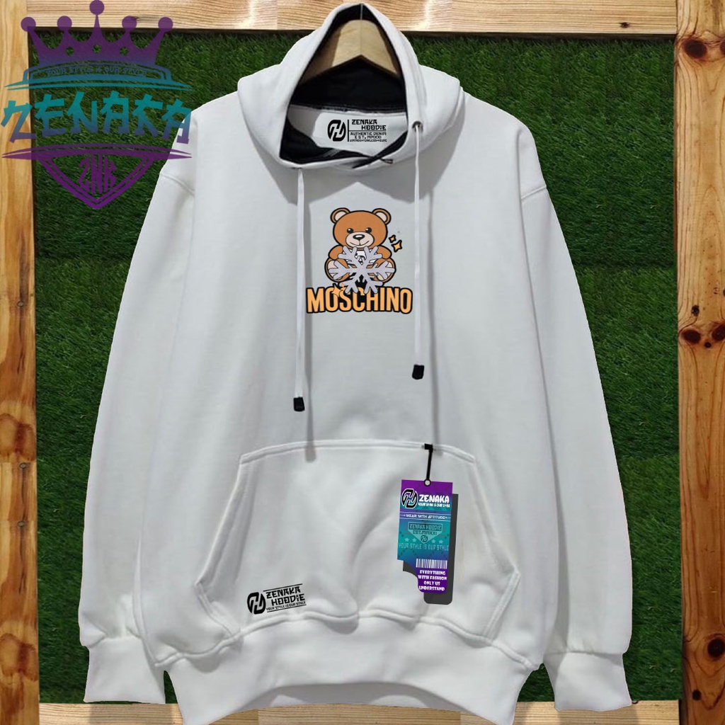 Sweater pria distro original 100% halus tebal Hoddie anime pria Jaket pria terbaru 2022 keren original tebal Zenaka Hoodie pria aesthetic putih Suiter cowok keren ori Switter wanita oversize kekinian tebal