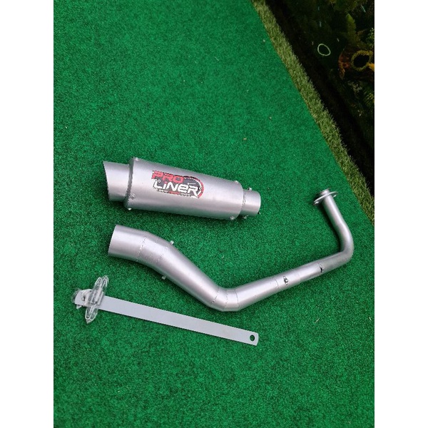 KNALPOT PROLINER MIO J-MIO SOUL GT-MIO M3-MIO Z SILVER