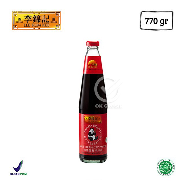 

Lee Kum Kee Oyster Sauce Panda Brand 770gr (Sauce/saus Tiram)