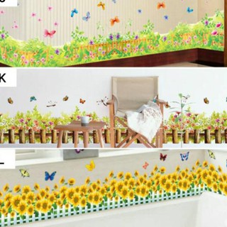 Big Promo RELIZA WALLSTICKER STIKER DINDING RUMPUT PAGAR Big Promo RELIZA WALLSTICKER STIKER DINDING RUMPUT PAGAR