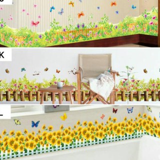 Big Promo RELIZA WALLSTICKER STIKER  DINDING  RUMPUT PAGAR 