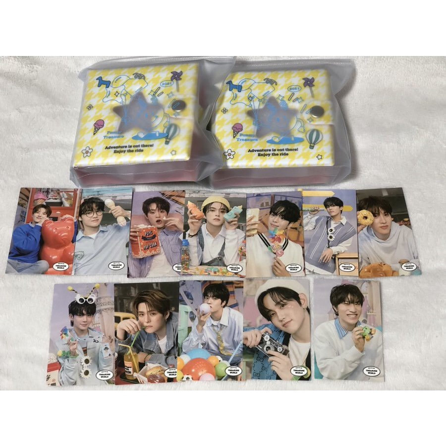 [READY STOCK] SHARING PHOTOCARD PC TREASURE WORLD HYUNSUK HARUTO JUNKYU JIHOON ASAHI JEONGWOO