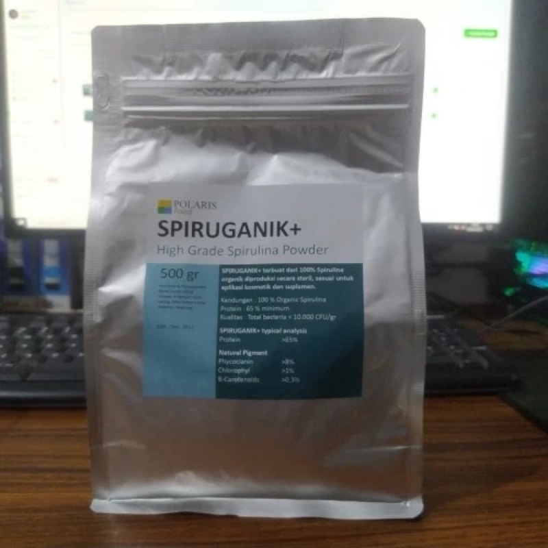 

Spiruganik Organic Spirulina Powder 500gr