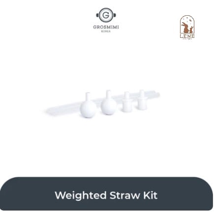 Grosmimi Weighted Straw Kit (Twin Pack)