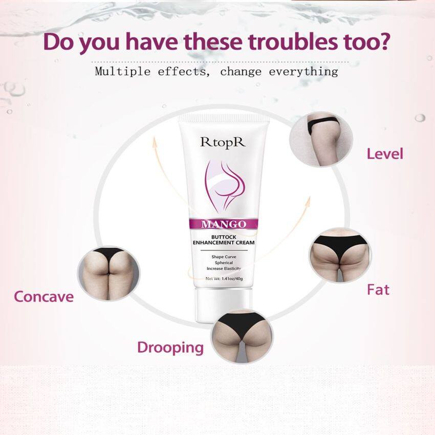 RtopR BUTTOCK CREAM Pengencang Dan Pembesar Bokong Mango Buttock Cream