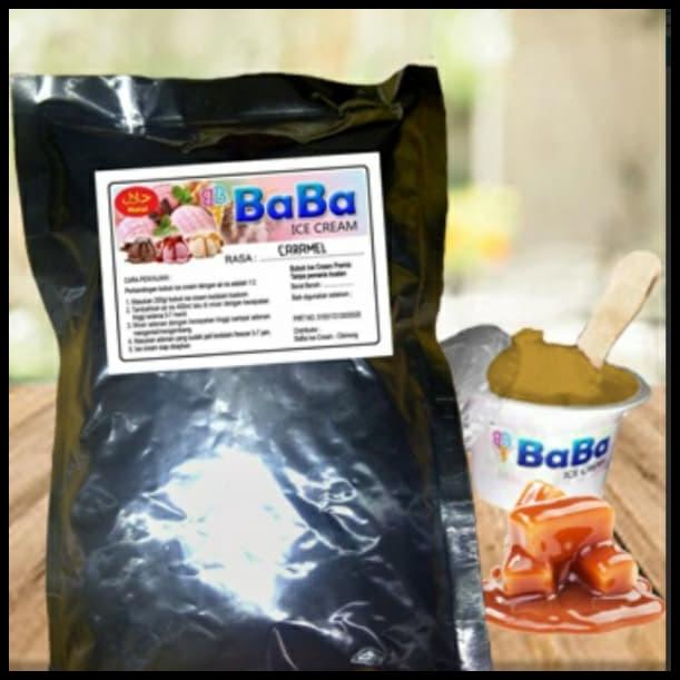 

Bubuk Baba Ice Cream Hard & Soft
