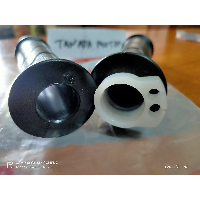 HANDGRIP HANDPAD SET HONDA BEAT FI VARIO FI DUA LUBANG KABEL GAS