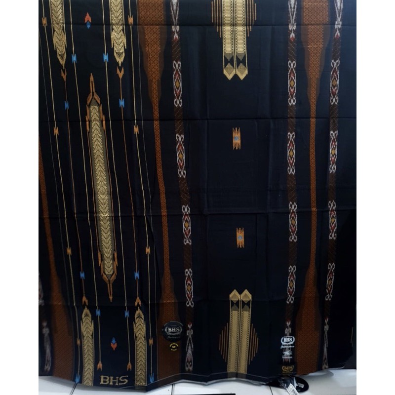 SARUNG BHS GOLD MASTERPIECE MOTIF SIF HITAM GOLD