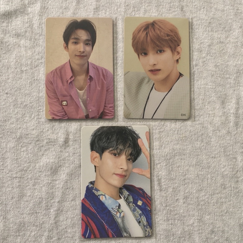 DK SEVENTEEN DVD INCOMPLETE 24H HMV PHOTOCARD