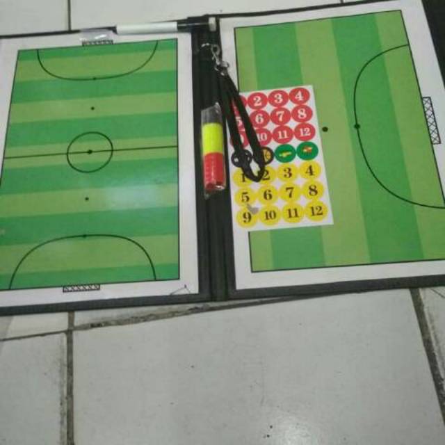 Papan Strategi Futsal Tactical Board Futsal Coach Board Futsal