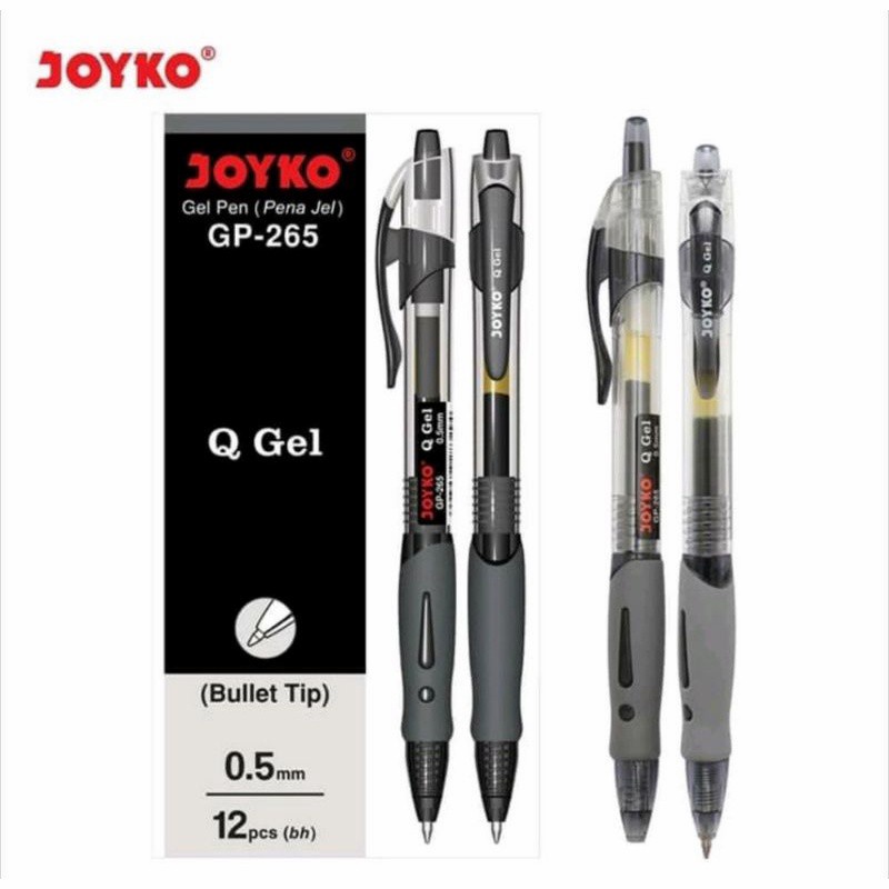 

Joyko Pulpen gel Q gel GP 265 / pulpen cetit