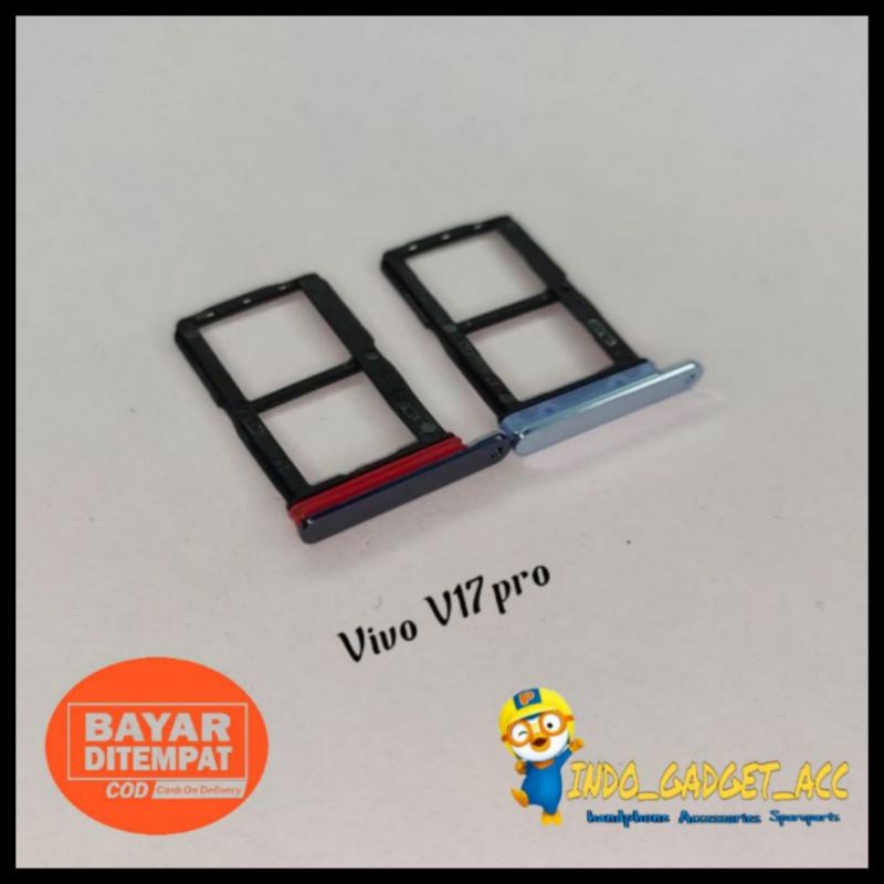 SIMLOCK SLOT TEMPAT KARTU SIM CARD VIVO V17 PRO - SIM TRAY