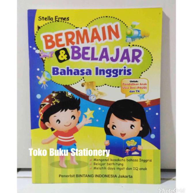 Buku Anak,Bermain Dan Belajar Bahasa Inggris Untuk Tk/Paud