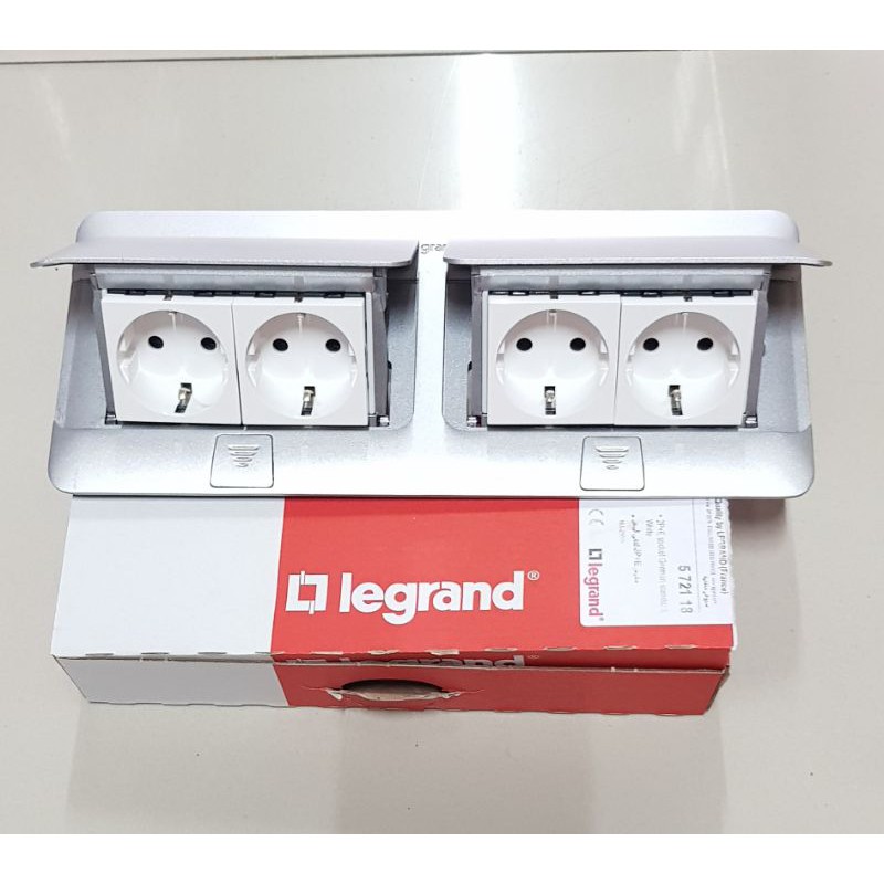 Stop Kontak Lantai Legrand 8Module (isi 4 stop kontak Arde)