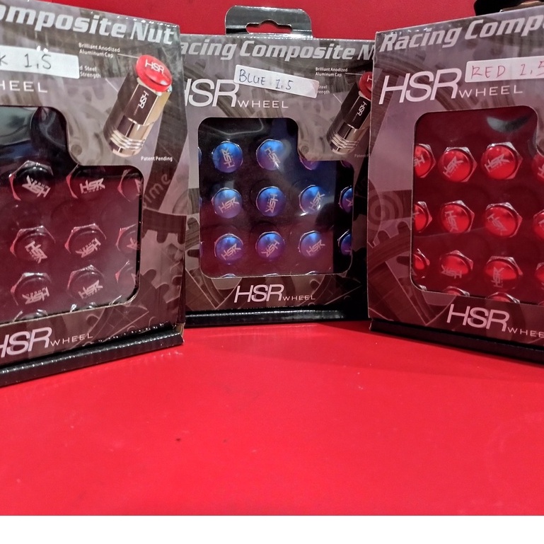 Baut Mur Roda Mobil HSR Ukura 1.05 Untuk Honda Toyota Datsun ayla dll