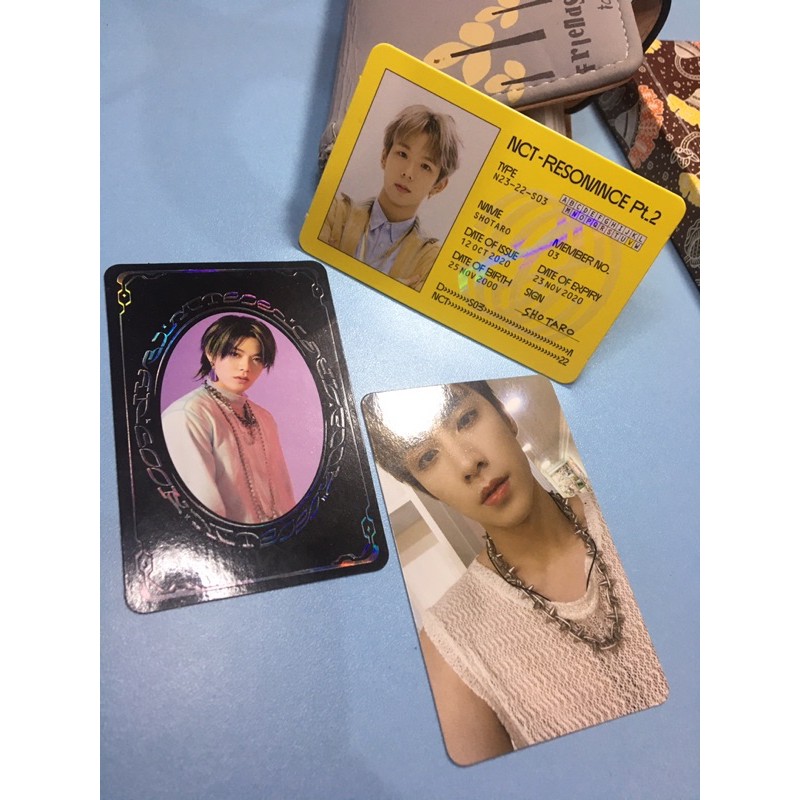 YEARBOOK YUTA & ID CARD SHOTARO