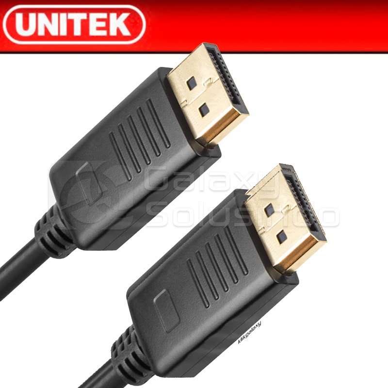 UNITEK Y-C607BK 4K 60Hz DisplayPort 1.2 Cable - 1.5M