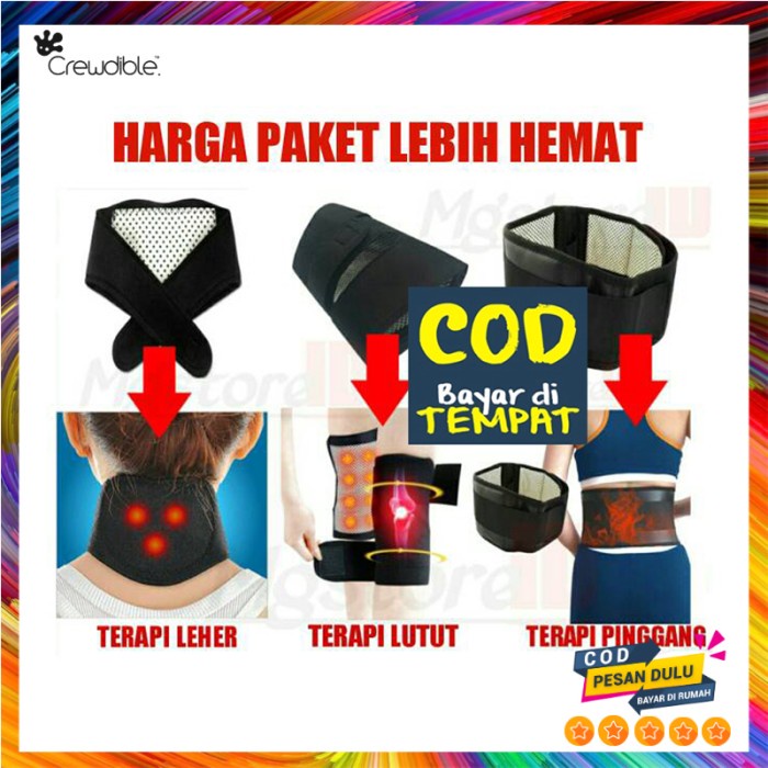 Alat Terapi Alat Terapi 1 Set Untuk Terapi Nyeri Pinggang, Leher, Lutut Magnetik - M(B5P5) Alat Pija