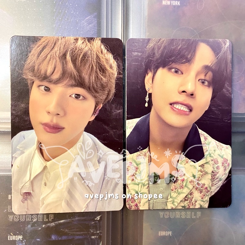 [ ready stock ] BTS DVD Map Of The soul ON:E ONE Taehyung V & Jin Pc Photocard Official mots { jimin