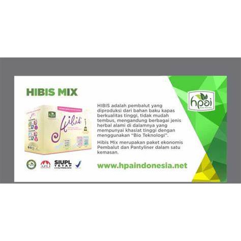 ( COD )  Pembalut Hibis Mix HNI/HPAI