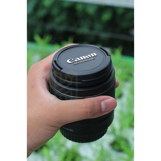 Lensa kit canon 18-55mm iii