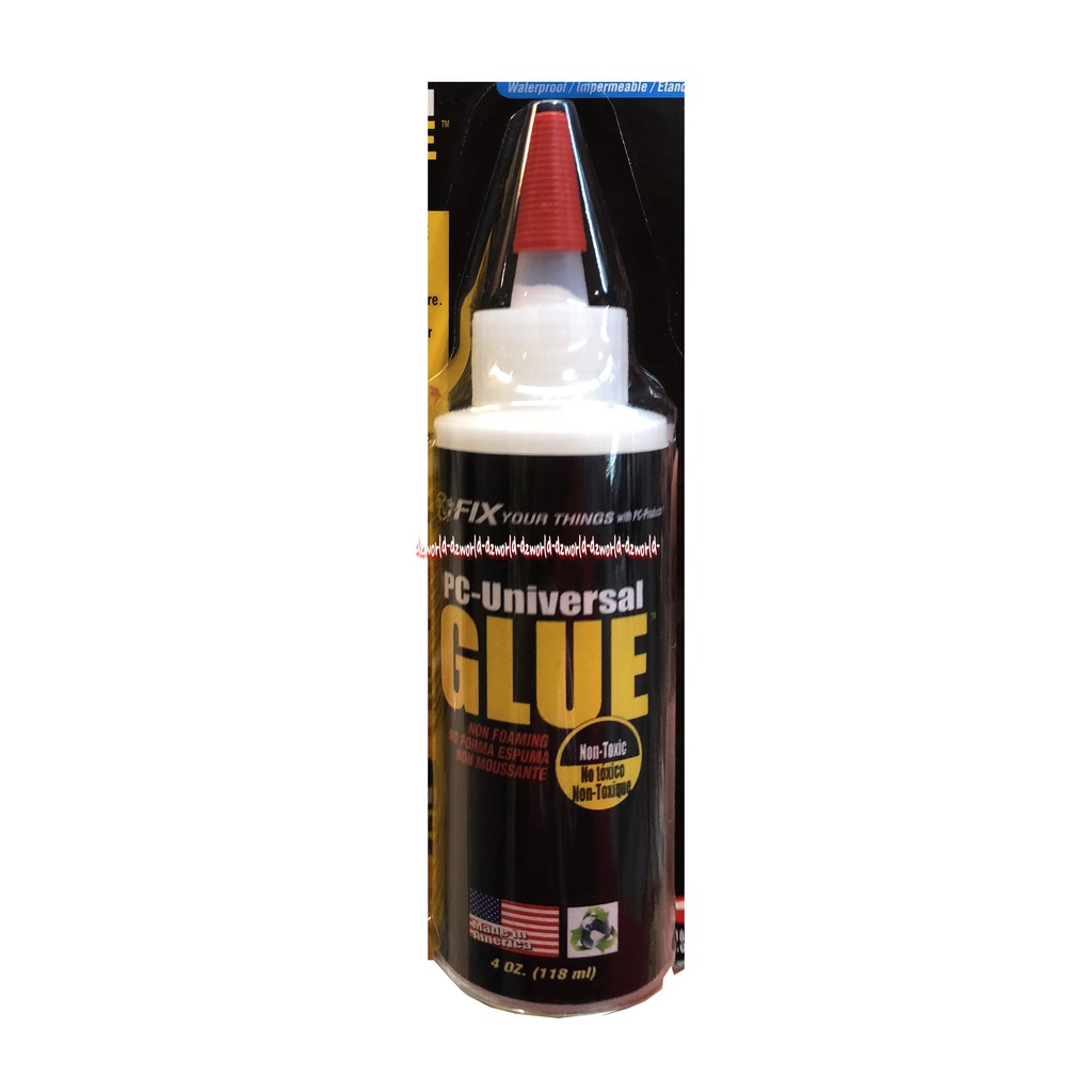 Pc Fix Pc Universal Glue Lem 118ml Lem Untuk Semua Jenis Lem Serbaguna Kayu Kaca Metal Ubin Keramik