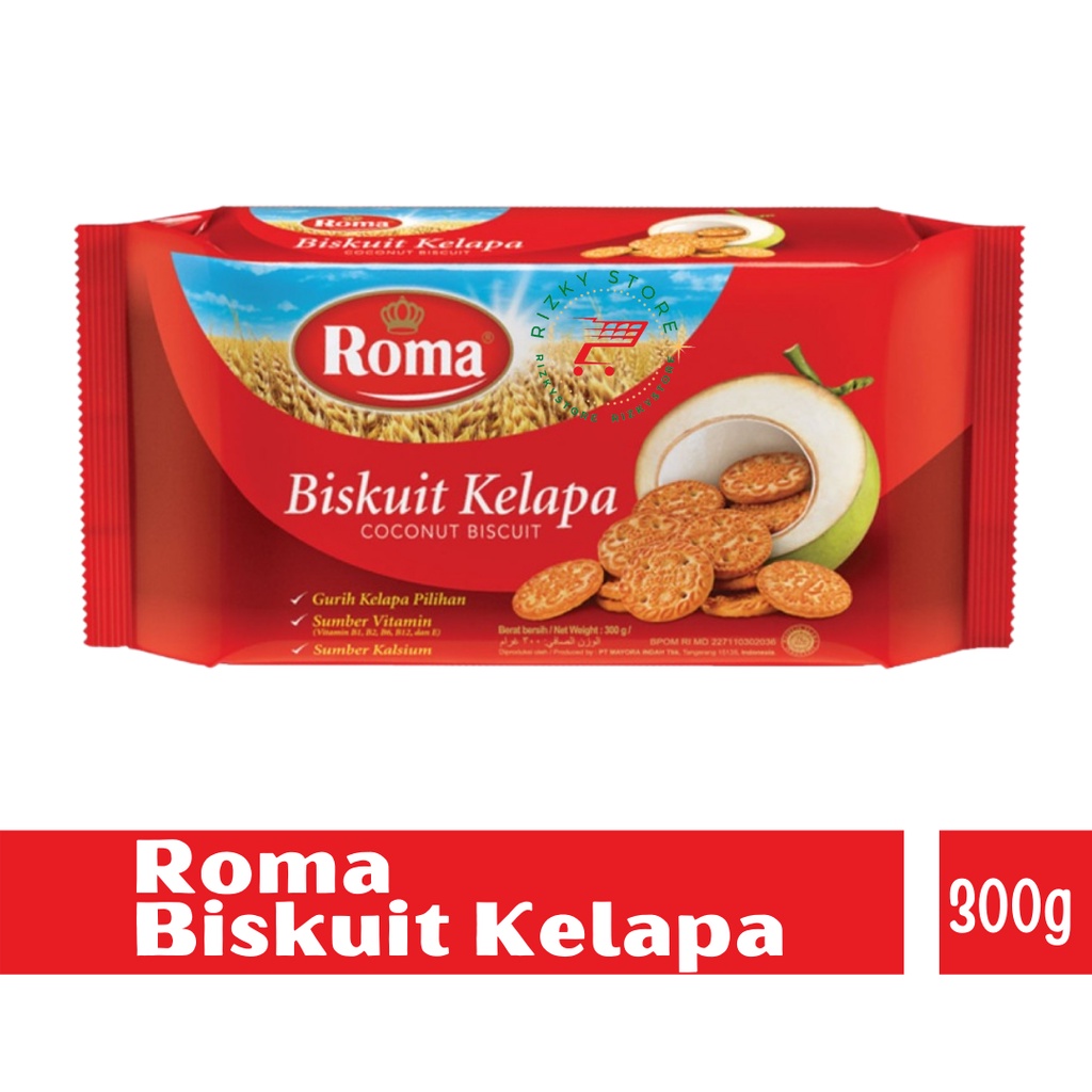 

ROMA BISKUIT KELAPA 300g