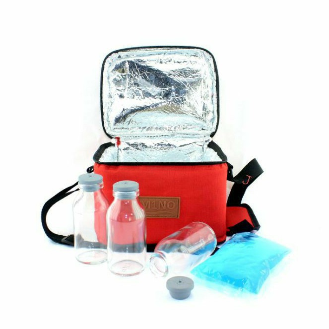 A9201 TAS ASI MINI COOLER BAG FREE BOTOL ASI 3 + BLUE ICE GEL 1 - M1NO RB3