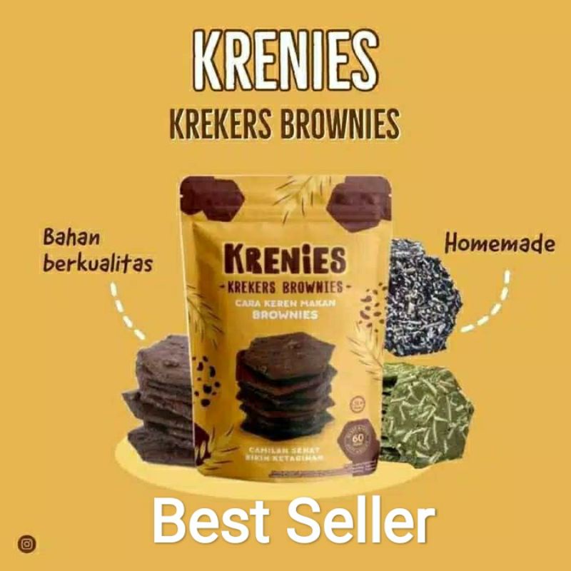 

Brownies Cracker's - Cemilan Brownies Kering Makanan Ringan Krekers Brownies Brownies Cake Kering