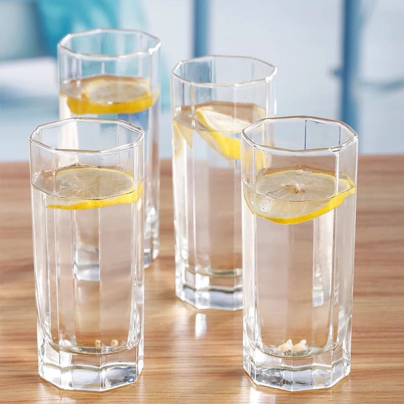 [7in1] Water Glass + Tatakan Gelas [ 230ml ]